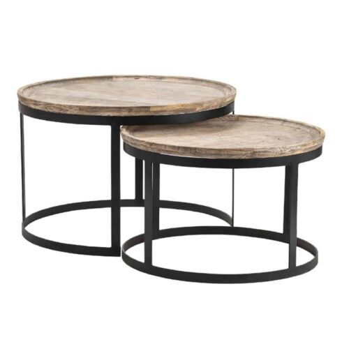 TRAYMORE COCKTAIL NESTING TABLES