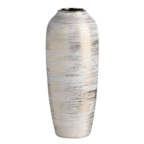 TRINITY MEDIUM VASE, CHALK