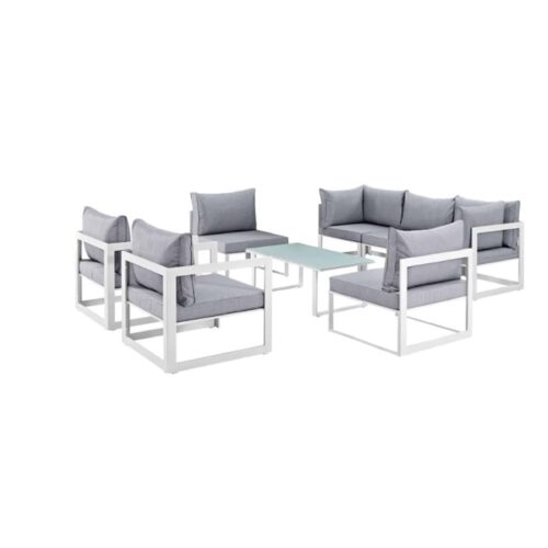 FORTUNA 8 PC OUTDOOR PATIO  SOFA