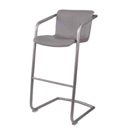 INDY PU BAR STOOL, SET OF 2