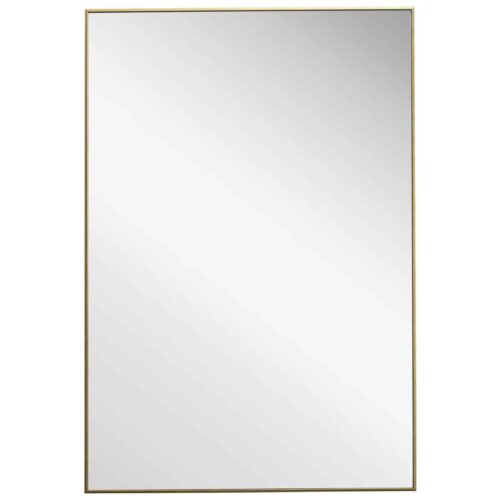 THIN GOLD FRAME MIRROR