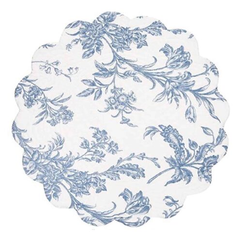 BLEIGHTON BLUE ROUND PLACEMAT