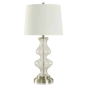 STYLECRAFT TWISTED HOUR GLASS TABLE LAMP