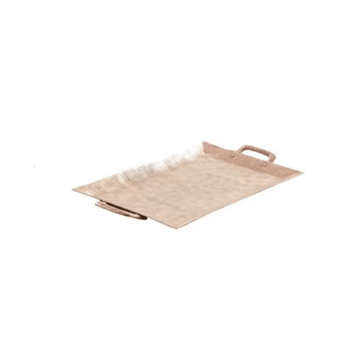 22″ Bronze Aluminum Rustic Tray