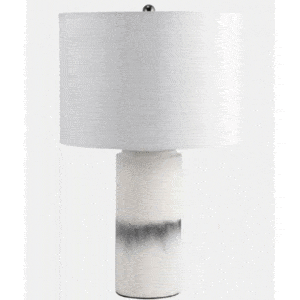 23″ PAINTED TABLE LAMP