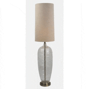 50″ BOTTLE TABLE LAMP
