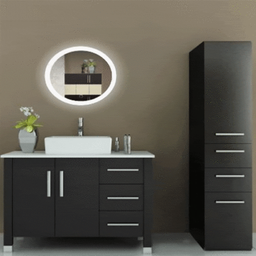 SOL ROUND LED MIRROR, 22×22