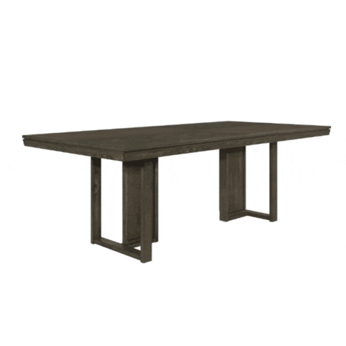 KELLY DINING TABLE, DARK GREY