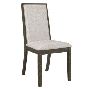 KELLY UPHOLSTERED SOLID BACK DINING SIDE CHAIR, SET OF 2