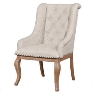 BROCKWAY TUFTED ARM CHAIRS, SET OF 2