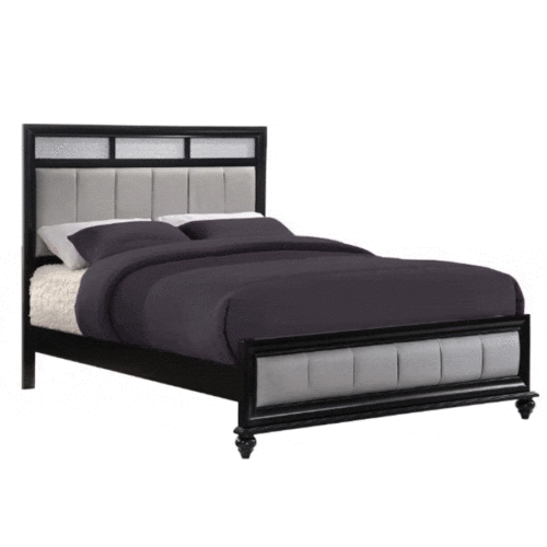 BARZINI EASTERN KING UPHOLSTED BED