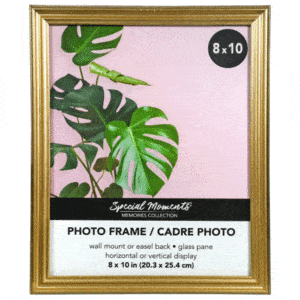 GOLD TRADITIONAL PICTURE FRAME, 8×10