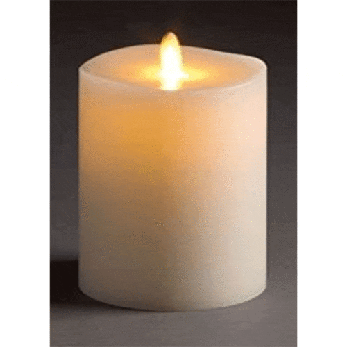 LIGHTLI MOVING FLAME INDOOR PILLAR 3.5″ x 5″