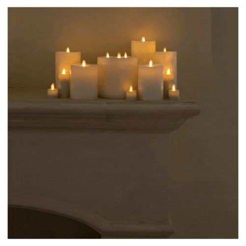 LIGHTLI MOVING FLAME INDOOR PILLAR 3.5″ x 8.5″