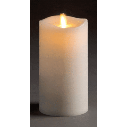 LIGHTLI MOVING FLAME INDOOR PILLAR 3.5″ x 7″