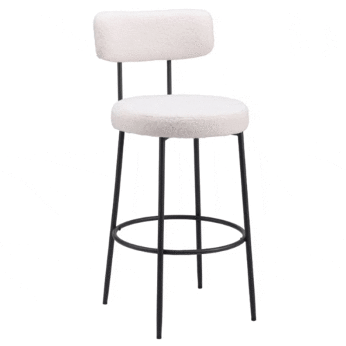 BLANCA BARSTOOL, IVORY