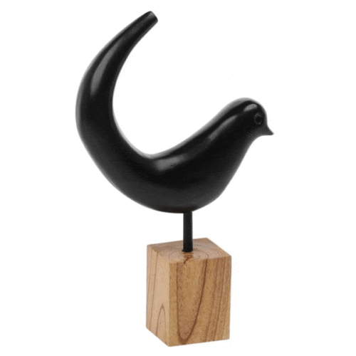 TOUCAN WOOD FIGURE