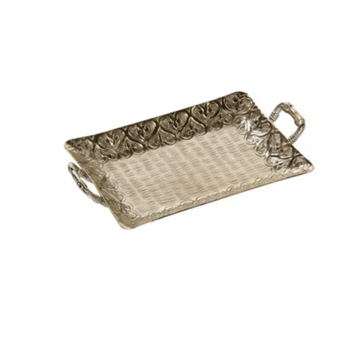 HEART ALUMINUM TRAY