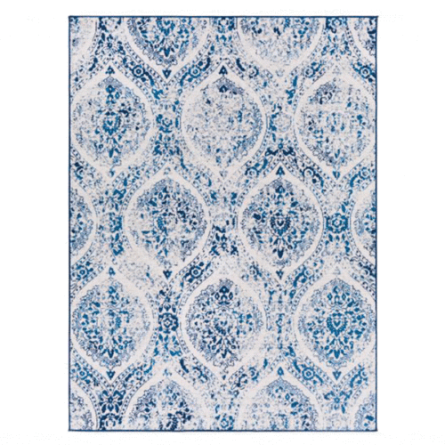 CESAR RUG, BLUE  5’3 X7′