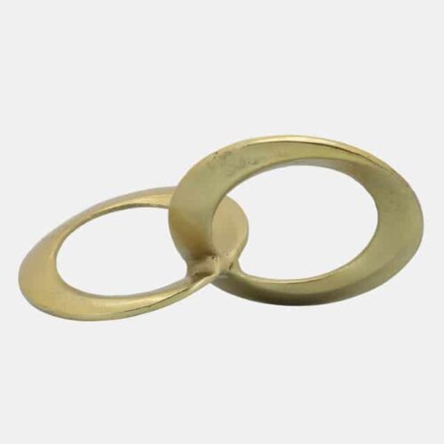 12″ GOLD METAL CIRCLE LINKS