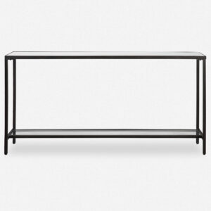 HAYLEY CONSOLE TABLE, BLACK