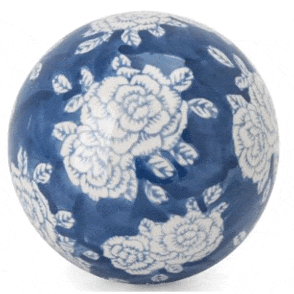 INDIGO PAINTED ORB