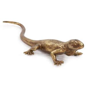 GOLDEN LIZARD WALL DECOR