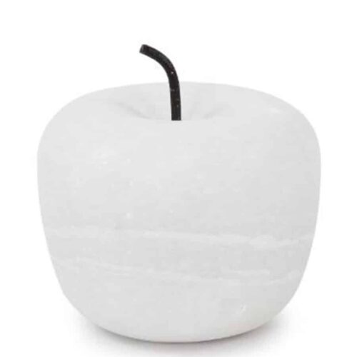 THE NEWTON APPLE IN WHITE MARBLE