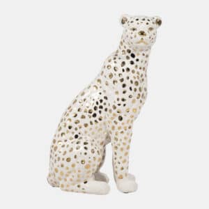 11″ SITTING LEOPARD