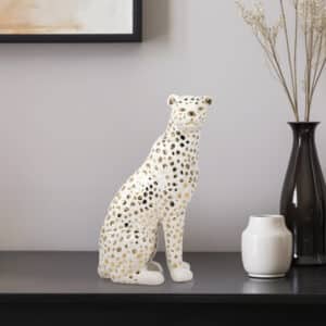 11″ SITTING LEOPARD