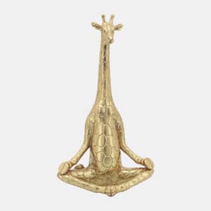 12″ YOGA GIRAFFE, SITTING POSITION