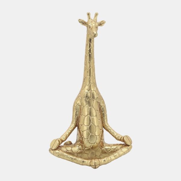 12" YOGA GIRAFFE, SITTING POSITION