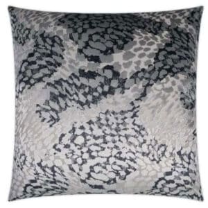 FLIRTY-PEWTER PILLOW