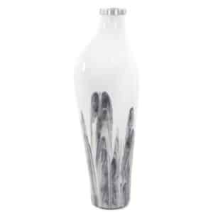 ALBRECHT ASYMMETRICAL GLASS VASE, TALL