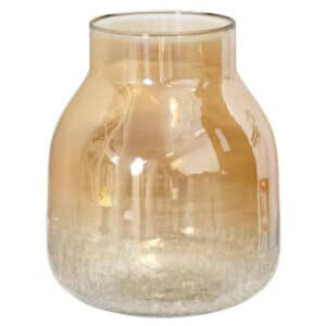 GOLD OMBRE CRACKLE VASE