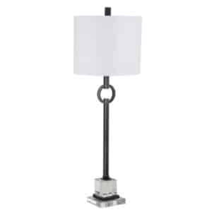 35″ PADUA CRYSTAL BASE TABLE LAMP