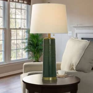 LAGRANGE GREEN TABLE LAMP