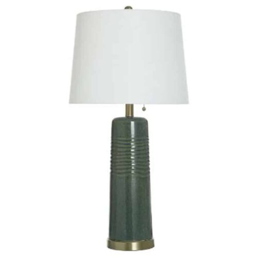 LAGRANGE GREEN TABLE LAMP