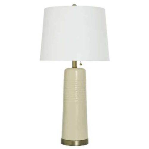 LAGRANGE BEIGE TABLE LAMP