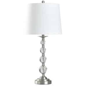 GLASS TABLE LAMP