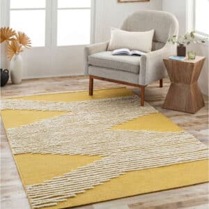 APACHE HANDMADE RUG   5′ x 7’6″