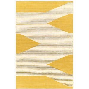 APACHE HANDMADE RUG   5′ x 7’6″