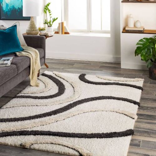 HUDSON SHAG RUG  5’3″ x 7′