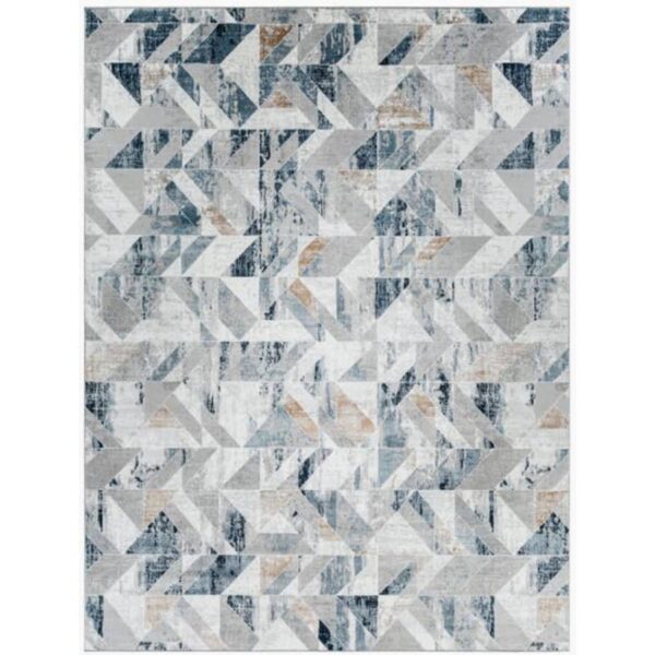 ALLEGRO RUG, BLUE    5'3" x 7'