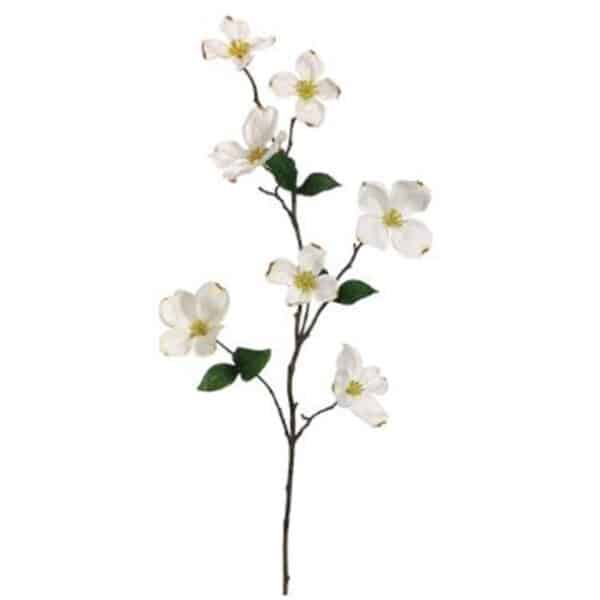 29" DOGWOOD SPRAY, CREAM