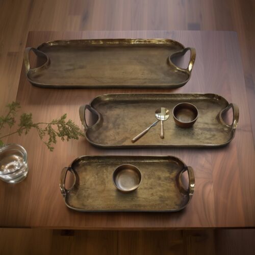 15″ DARCY TRAY, BRONZE