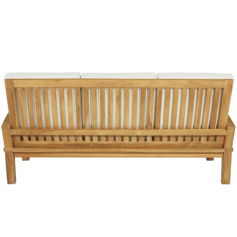 TEAK WOOD  OUTDOOR SEATING SET OF 5 - Image 4