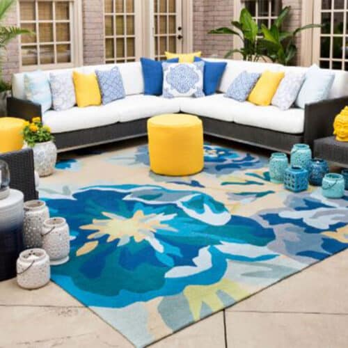 RAIN HANDMADE RUG   5′ x 8′