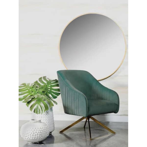 ACCENT CHAIR AQUA SWIVEL - Image 2