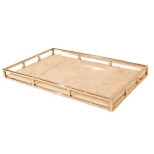 SILVER NOUVEAU TRAY
